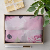 パステルウォーターカラーフローラブーケデクページ 薄葉紙 (ギフト)