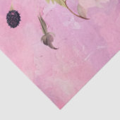 パステルウォーターカラーフローラブーケデクページ 薄葉紙 (詳細)