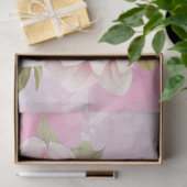 パステルウォーターカラーフローラブーケデクページ 薄葉紙 (ギフト)