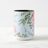 パステルウォーターカラープオーニー ツートーンマグカップ (中央)