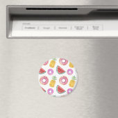 パステルウォーターカラープールフロートパターン マグネット (インサイチュ (食洗機))