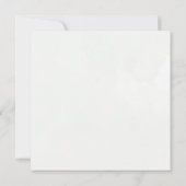 パステルウォーターカラーベビーシャワー日付を保存 セーブザデート (裏面)