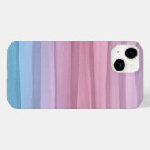 パステルウォーターカラーラインパターン Case-Mate iPhoneケース (裏面 (横))
