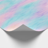 パステルウォーターカラーラッピング紙 ラッピングペーパー (角)