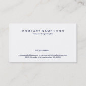 パステルウォーターカラーリーフ&ベリーパターン 名刺