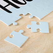 パステルウォーターカラーレインボー名 ジグソーパズル (側面)