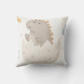 パステルウォーターカラー例示的ベビーシャワー クッション (裏面)