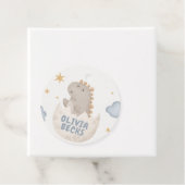 パステルウォーターカラー例示的ベビーシャワー フェイバータグ (インサイチュ)