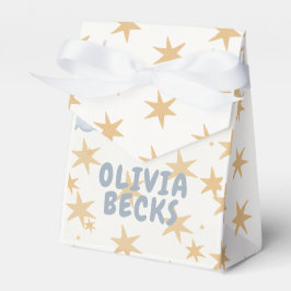 パステルウォーターカラー例示的ベビーシャワー フェイバーボックス