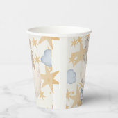 パステルウォーターカラー例示的ベビーシャワー 紙コップ (右)