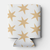 パステルウォーターカラー例示的ベビーシャワー 缶クーラー (裏面)