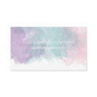 パステルウォーターカラー名刺