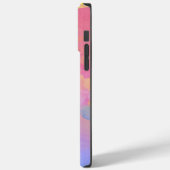 パステルウォーターカラー抽象芸術&モノグラム Case-Mate iPhoneケース (裏面 / 左)