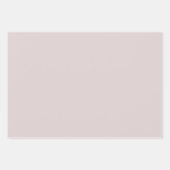 パステルウォーターカラー春花ズラッピング紙 ラッピングペーパーシート (正面3)