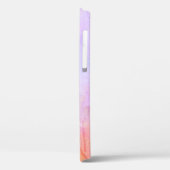 パステルウォーターカラー紫グラデーション色グラデーション名 Case-Mate iPhoneケース (裏面 / 左)