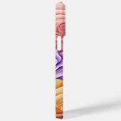 パステルウォーターカラー3-Dルックバラ Case-Mate iPhoneケース (裏面 / 右)