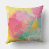 パステルウォーターカラー クッション (裏面)