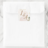 パステルウォーターカラー スクエアシール (バッグ)