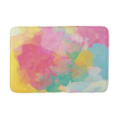 パステルウォーターカラー バスマット (正面)
