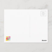 パステルウォーターカラー ポストカード (裏面)