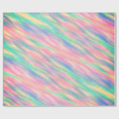 パステルウォーターカラー ラッピングペーパー (フラット)