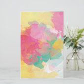 パステルウォーターカラー 便箋 (スタンド正面)