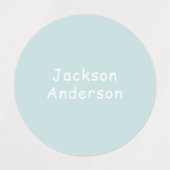 パステルウォータープルーフキッズウェア ラベル (デザイン1)