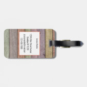 パステルウッドプランク ラゲッジタグ (裏面横)