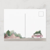 パステルウッドランド移動案内はがき 案内ポストカード (裏面)