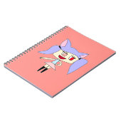 パステルウルフガール ノートブック (左側)