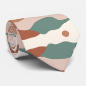 パステルエステティック抽象芸術 ネクタイ (ロール)