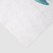 パステルエレガントウォーターカラーウミガメのデクページ 薄葉紙 (詳細)