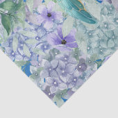 パステルエレガントウォーターカラーウミガメのデクページ 薄葉紙 (詳細)