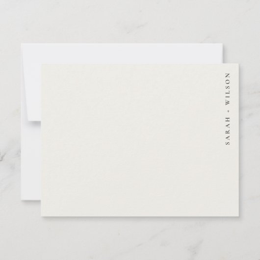 パステルエレガントウォーターカラーコテージ庭園の結婚式 出欠カード (裏面)