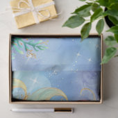 パステルエレガントウォーターカラーマーメイドデクページ 薄葉紙 (ギフト)