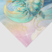 パステルエレガントウォーターカラーマーメイドデクページ 薄葉紙 (詳細)