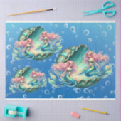 パステルエレガントウォーターカラーメルメイドデコページ 薄葉紙 (クラフト)