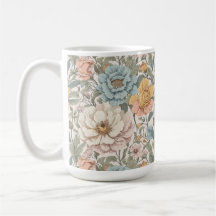 パステルエレガントカラーヴィンテージフローラ