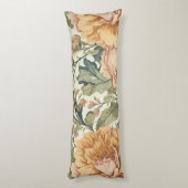 パステルエレガントカラーヴィンテージフローラ ボディピロー (裏面 (縦))