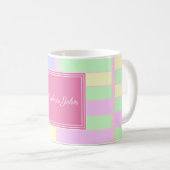 パステルエレガントカラー コーヒーマグカップ (正面右)