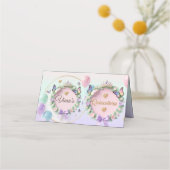 パステルエレガントキンセアニラ座席表 プレイスカード (裏面)