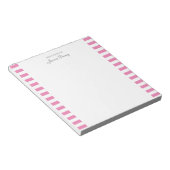 パステルエレガントクラシックアイディアス素晴らしクリプトフェミニン ノートパッド (アングル)