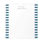 パステルエレガントクラシックアイディア素晴らしホーム ノートパッド (正面)