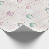 パステルエレガントクリスマス ラッピングペーパー (角)