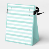 パステルエレガントグリーン水玉模様ストライプビーフボックス フェイバーボックス (裏面サイド)