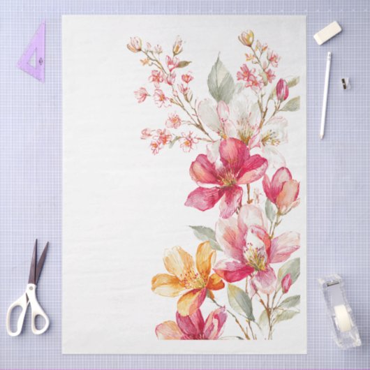 パステルエレガントコテージコアクラフト&デクページ 薄葉紙 (クラフト)