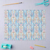 パステルエレガントバロック様式 薄葉紙 (クラフト)