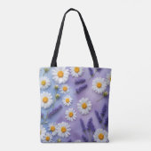 パステルエレガントパープルトート トートバッグ (裏面)