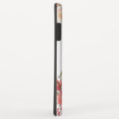 パステルエレガントピンクピーチバラフローラモノグラム Case-Mate iPhoneケース (裏面/右)