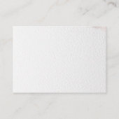 パステルエレガントピンクフローラフレファンシーーム エンクロージャーカード (裏面)